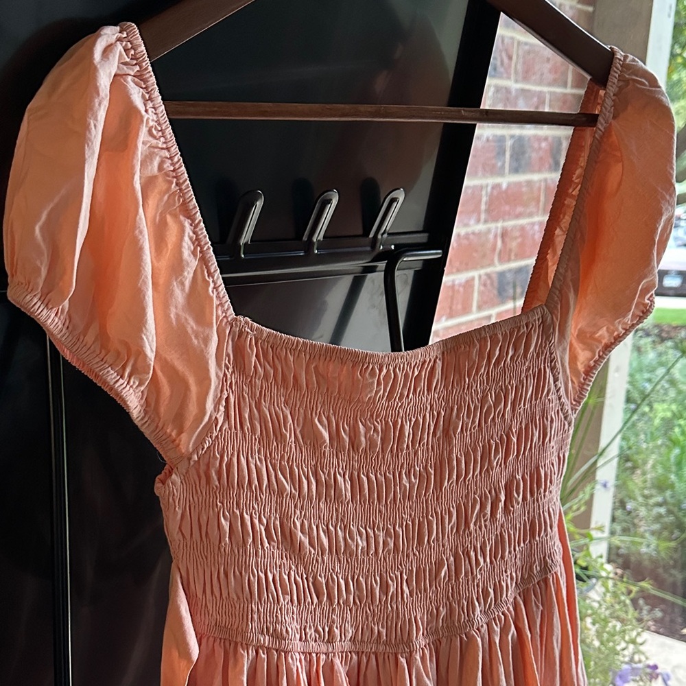 MARBLE Peach Maxi Dress - Picture 4 of 6